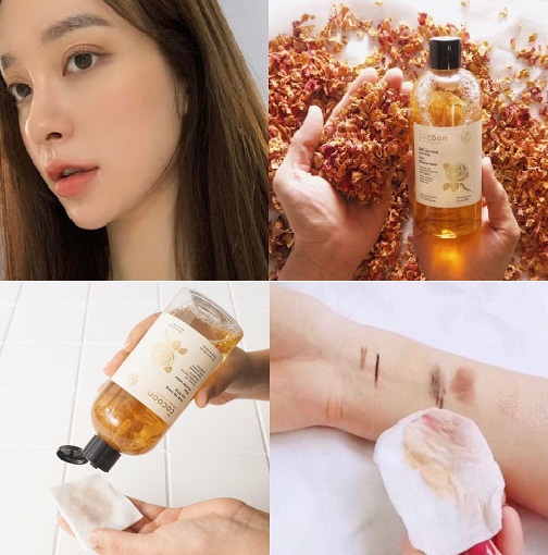 Nước tẩy trang hoa hồng cocoon 310ml