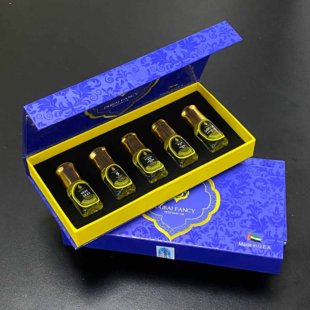Sét 5 chai nước hoa DUBAI mini