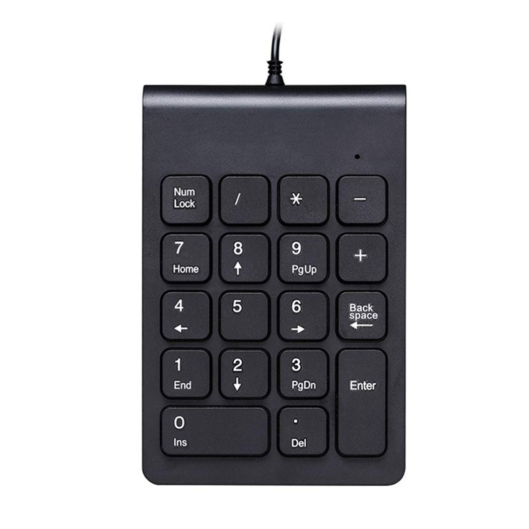Bàn phím số mini K1000 nhỏ gọn kết nối có dây bằng đầu USB