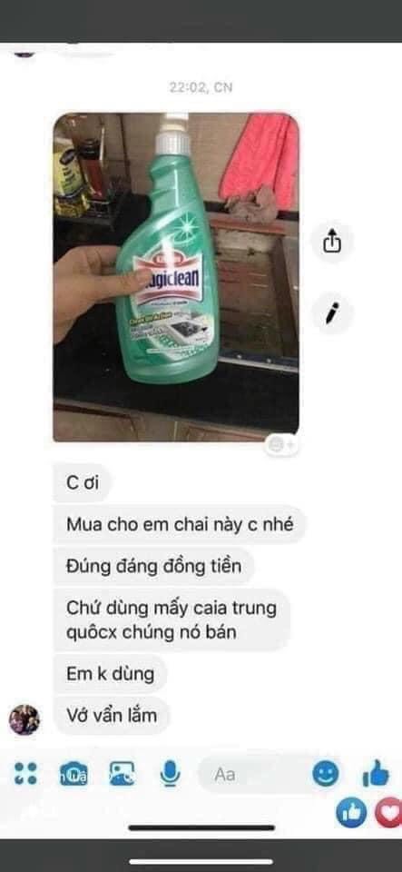 [Chính hãng] Chai xịt tẩy bếp Magiclean 500ml thái lan