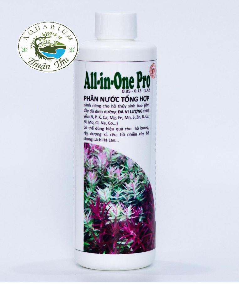 Phân nước thủy sinh All in One Pro_Phân nước tổng hợp cho bể thủy sinh