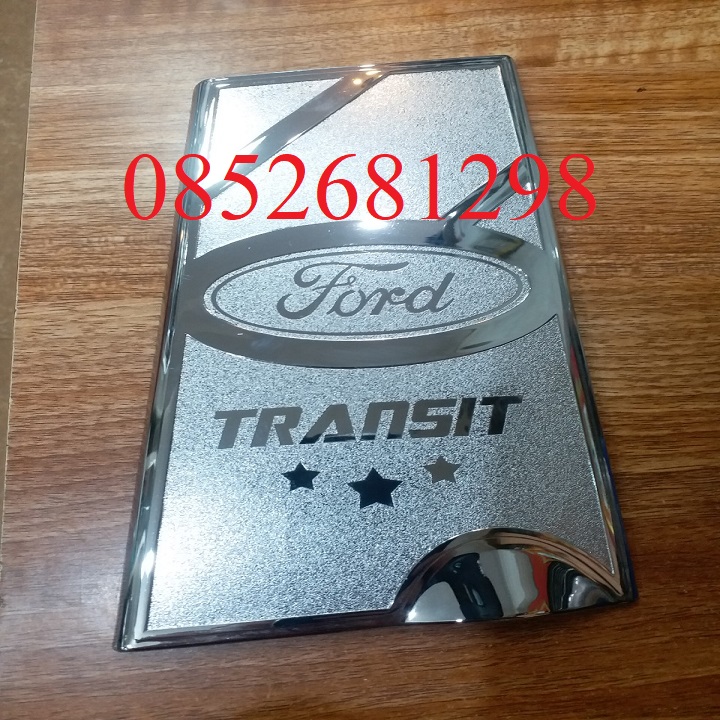 Ốp nắp bình xăng mạ crom xe Ford Transit 2014-2021
