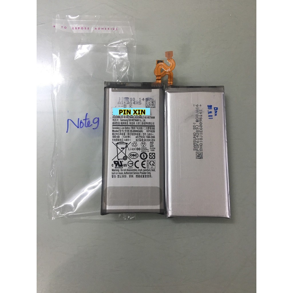 Pin dành cho điện thoại Samsung Galaxy Note 9 BN965ABU
