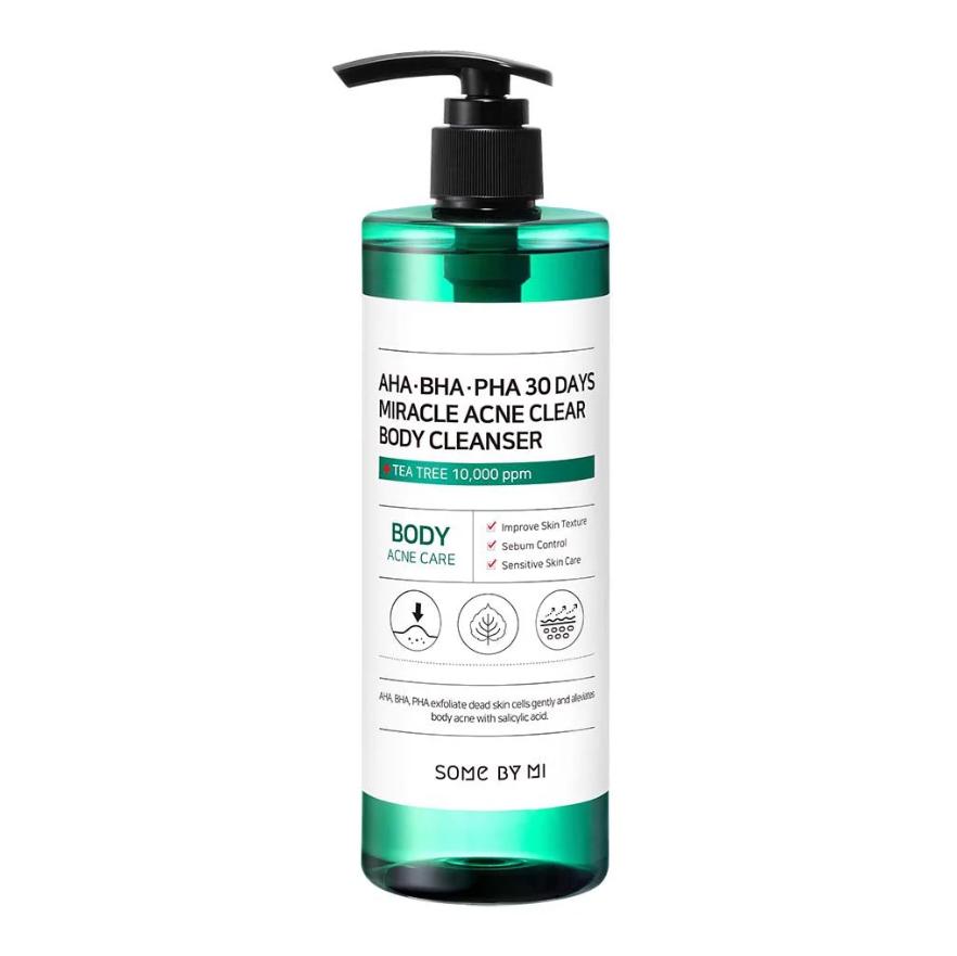 Sữa tắm làm sạch mụn lưng some by mi aha-bha-pha 30 days miracle acne body cleanser 400g