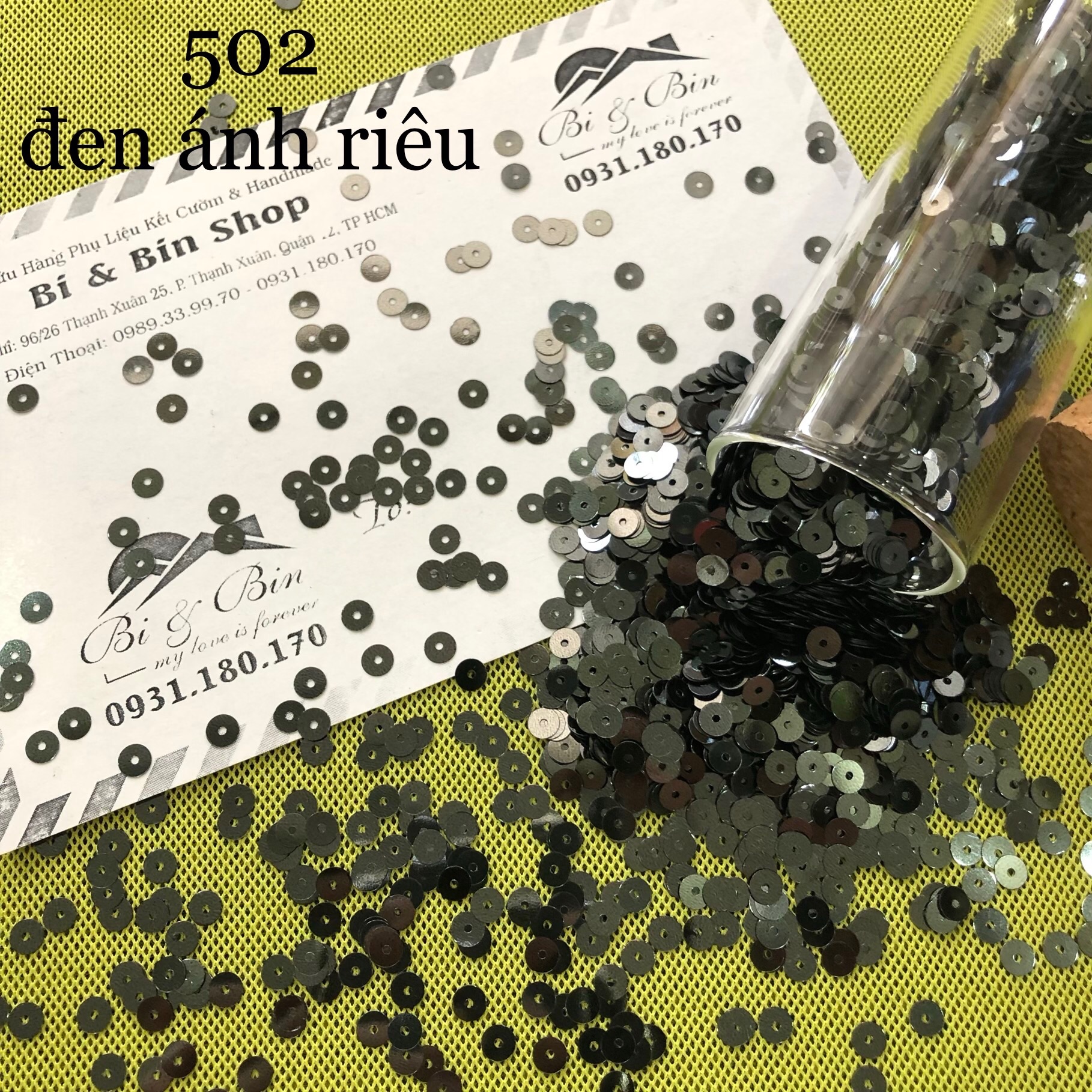 Kim Sa Vảy Cá (Phẳng) 5mm