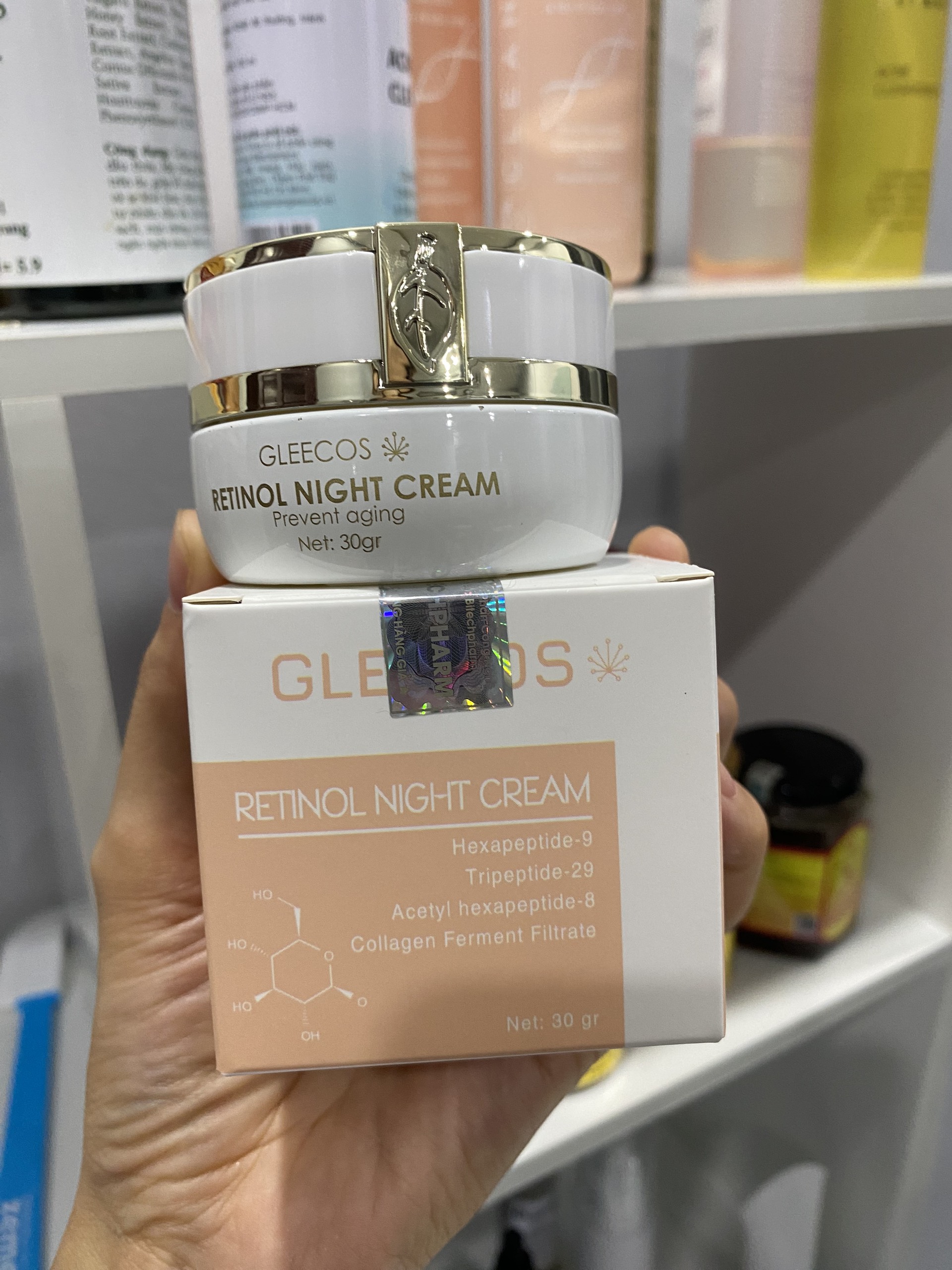 Kem Nám Đêm Retinol Night Cream 30gr
