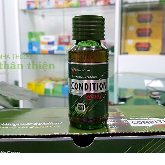 Nước Giải Rượu Condition - Chống say rượu bia, hỗ trợ hạn chế tổn thương gan do uống rượu bia (1 lọ 75ml)