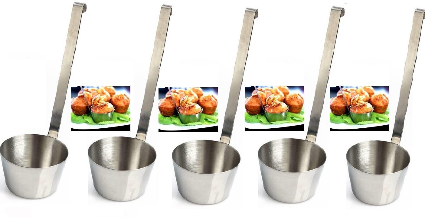 Bộ 5 khuôn làm bánh Cóng Inox Dragon