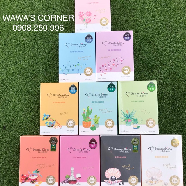 MẶT NẠ MY BEAUTY DIARY PHỔ THÔNG VÀ CAO CẤP