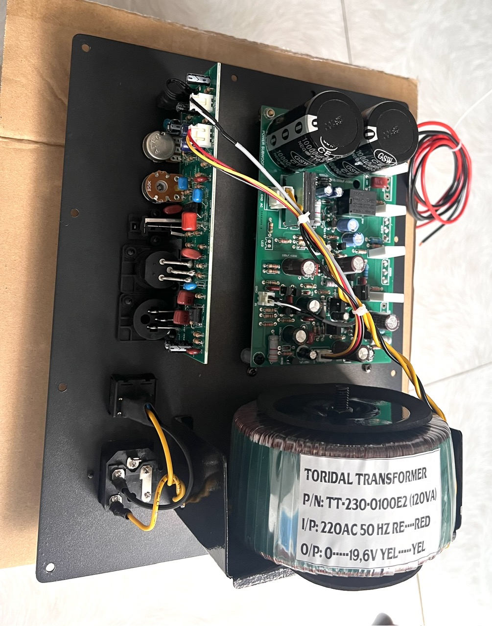 MẠCH BO LOA SUB ĐIỆN DÙNG CHO SUB 3 TẤC, SUB 4 TẤC HÀNG MỚI