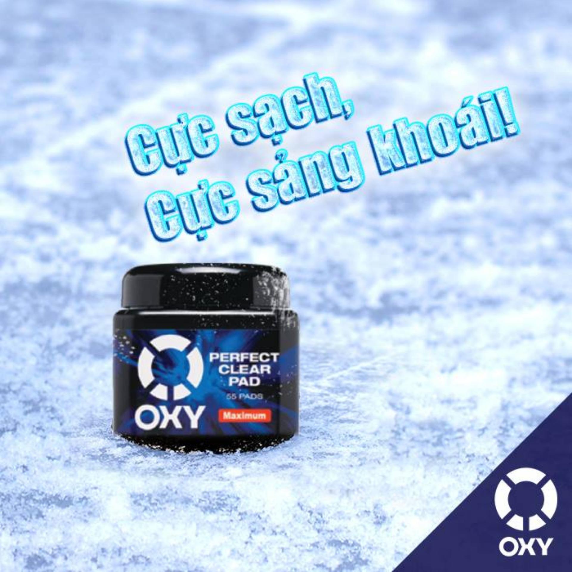 Miếng Làm Sạch Da Mặt Oxy - Oxy Perfect Clear Pad (55 Miếng)