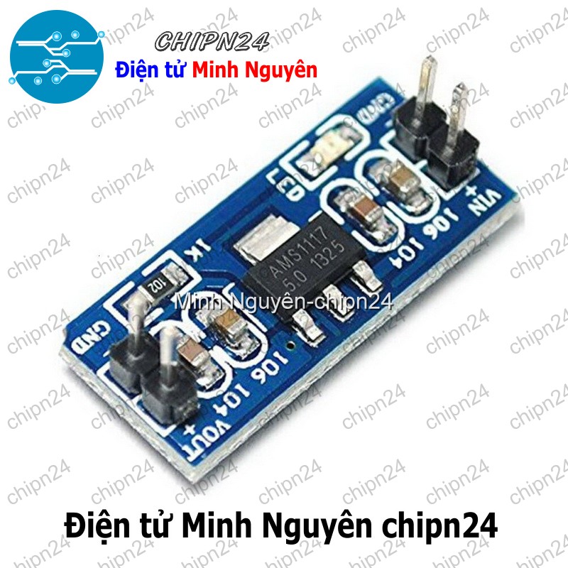 [1 cái] (D20) Mạch Nguồn 5V Mini AMS1117 - HH000995