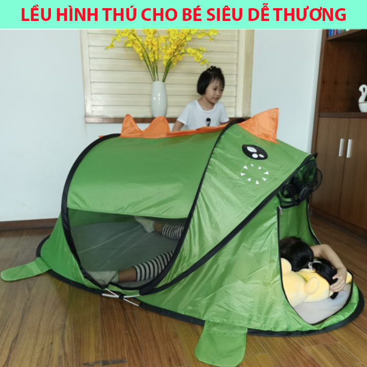 LỀU TỰ BUNG SIÊU ĐẸP- DÀNH CHO BÉ THÍCH KHỦNG LONG
