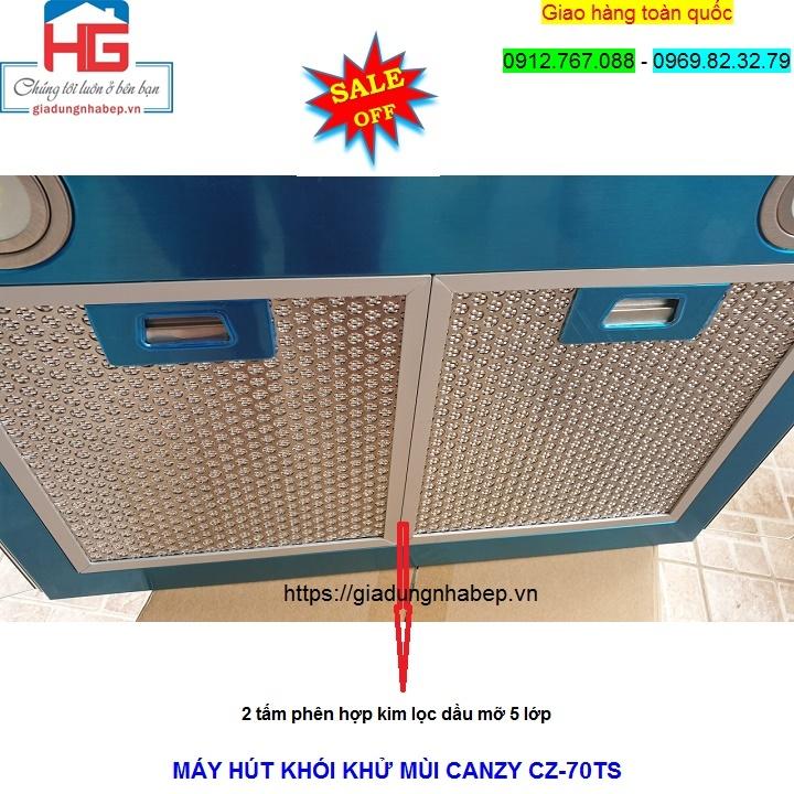 Máy Hút Khói Khử Mùi Canzy CZ-70TS