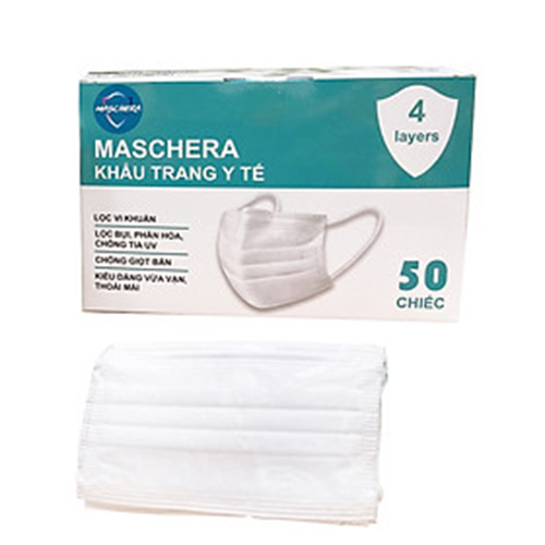 KHẨU TRANG Y TẾ 4 LỚP GIẤY KHÁNG KHUẨN