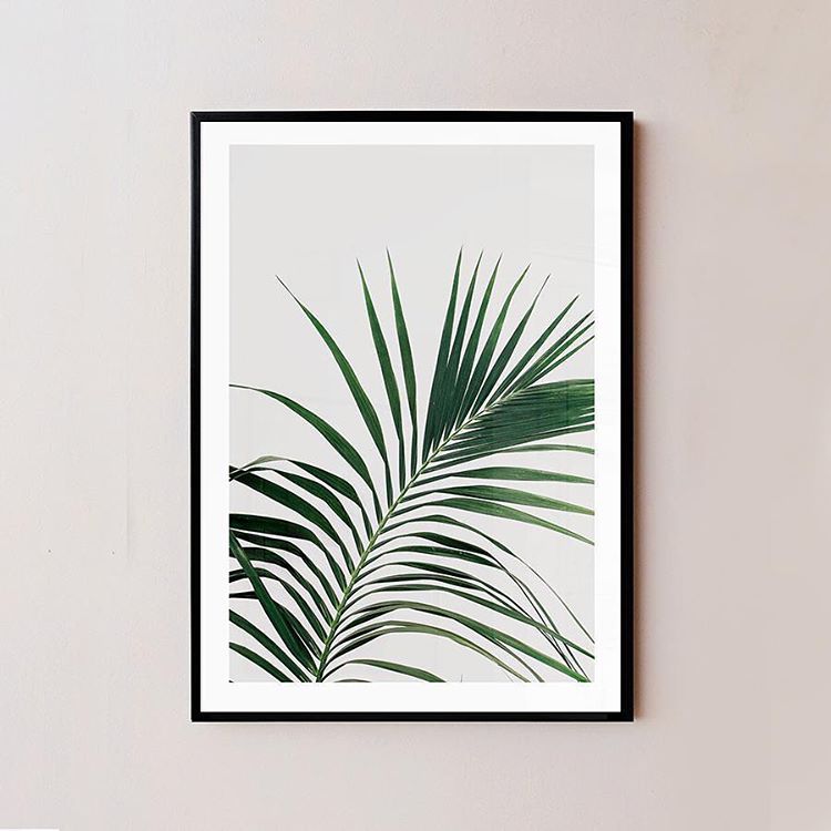 Khung ảnh gỗ treo tường Palm Leaf - Kích thước A3 (30x42cm)
