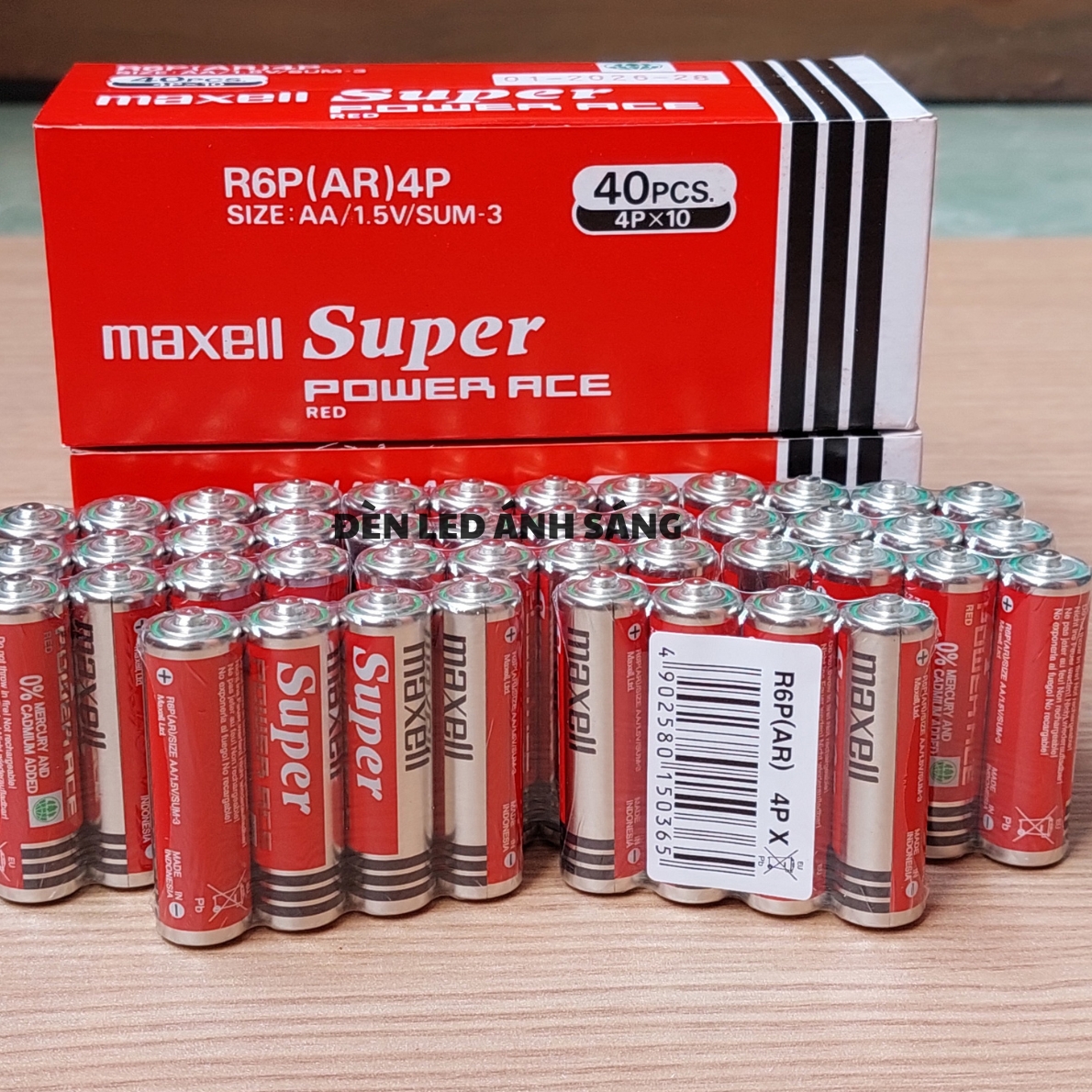Pin 2A (AA) Pin tiểu Super Maxell Đỏ 1.5V