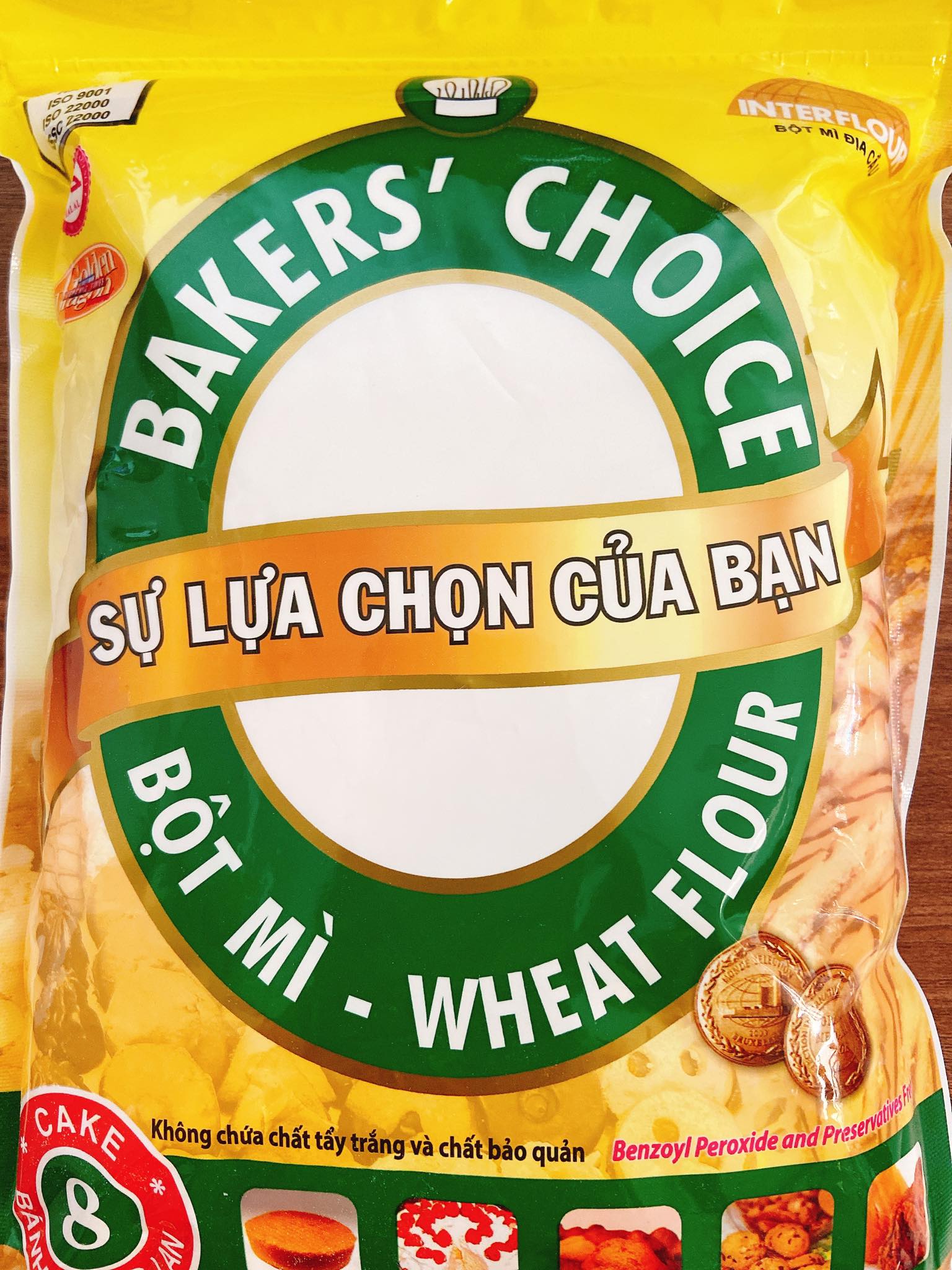 [FREE SHIP 0đ] Bột bánh mì, bột mì Bake’s choice số 8 [LAVA]