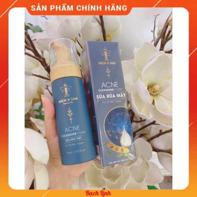 Sữa Rửa Mặt Bách Y Sâm DA DẦU MỤN Sạch Sâu Tạo Bọt 150ml