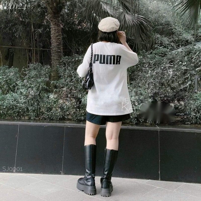 Sét áo PUMA +quần đùi trơn