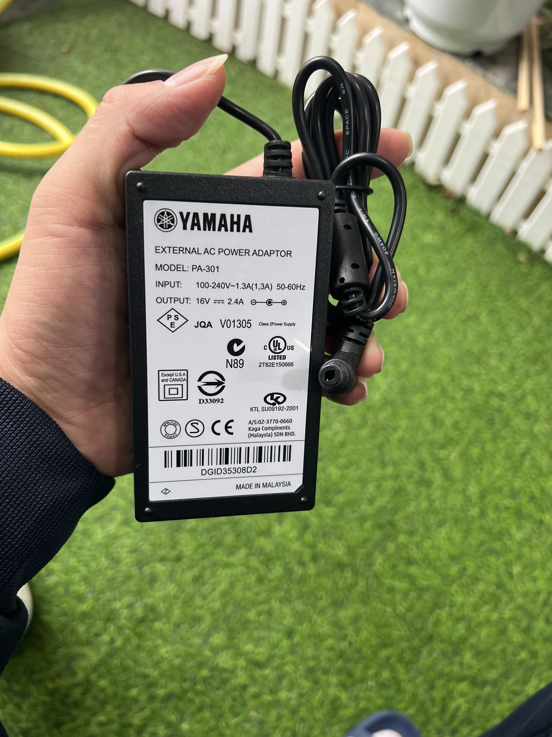 adapter đàn yamaha 16v