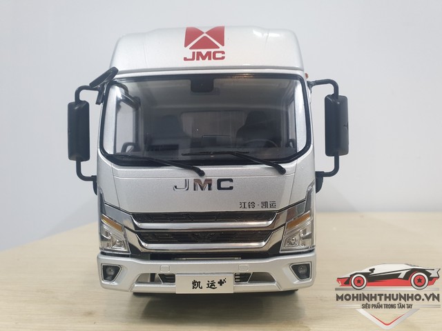 Xe tải mô hình JMC, tỉ lệ 1:18, màu bạc