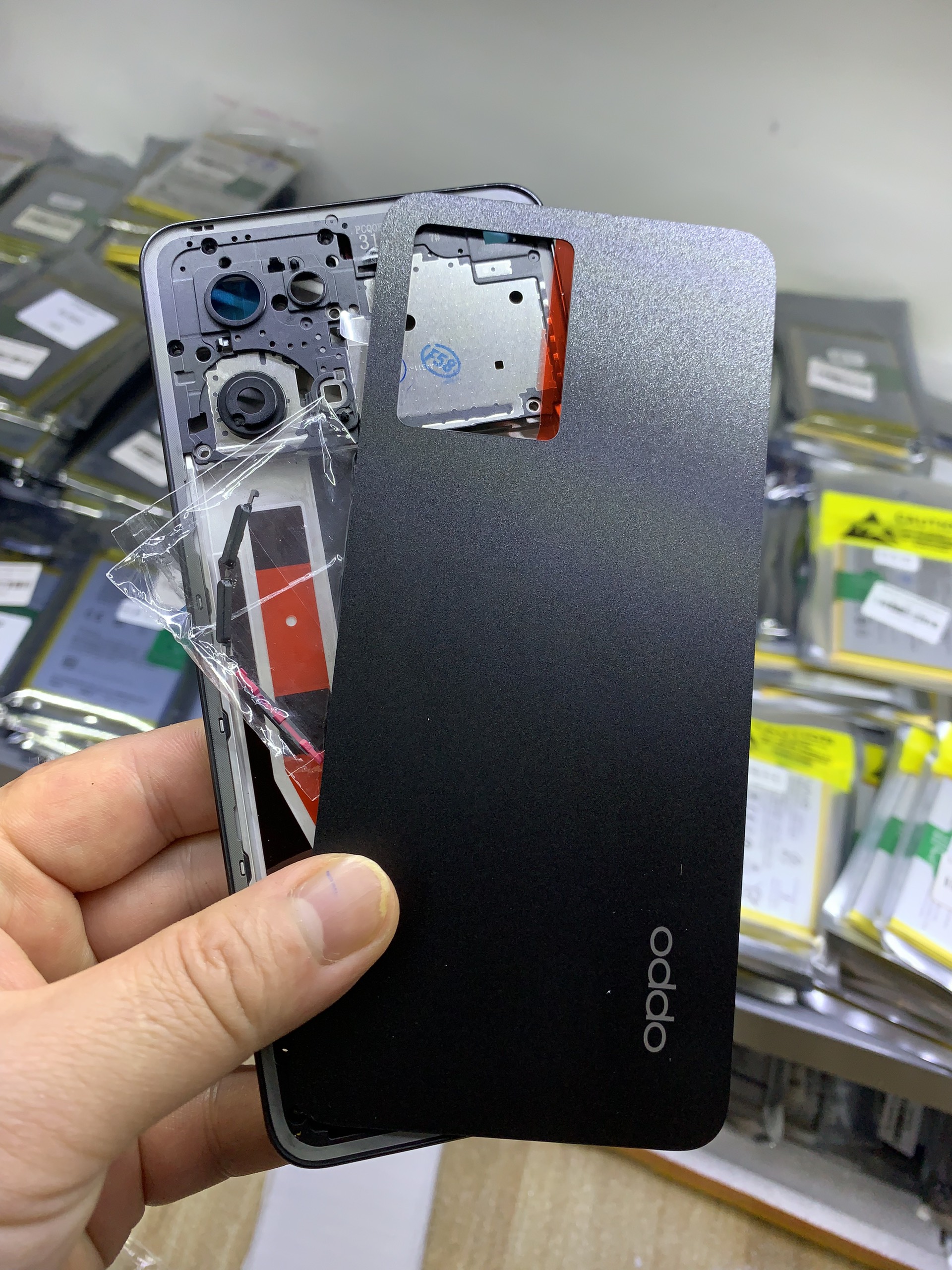 Bộ xương vỏ zin reno 8 - 4g