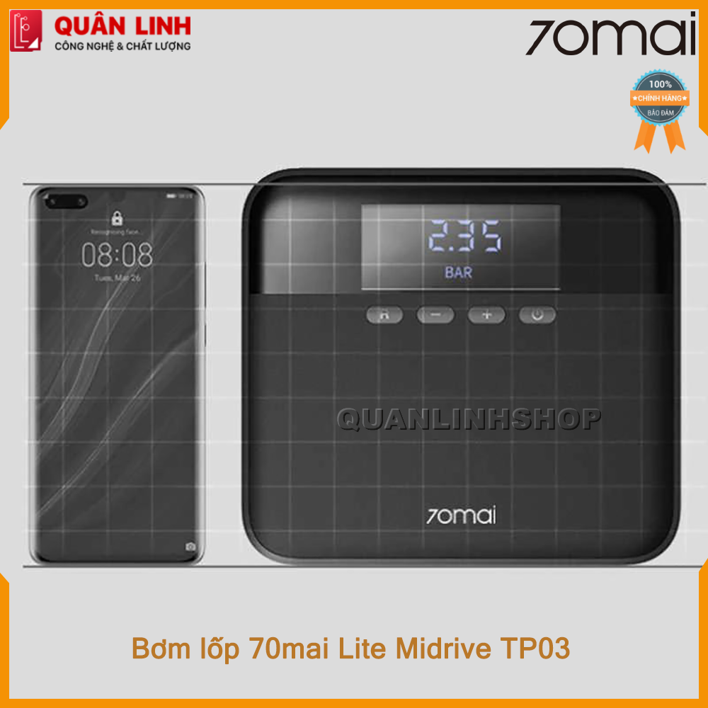 Máy bơm lốp xe ô tô 70MAI Lite Midrive TP03