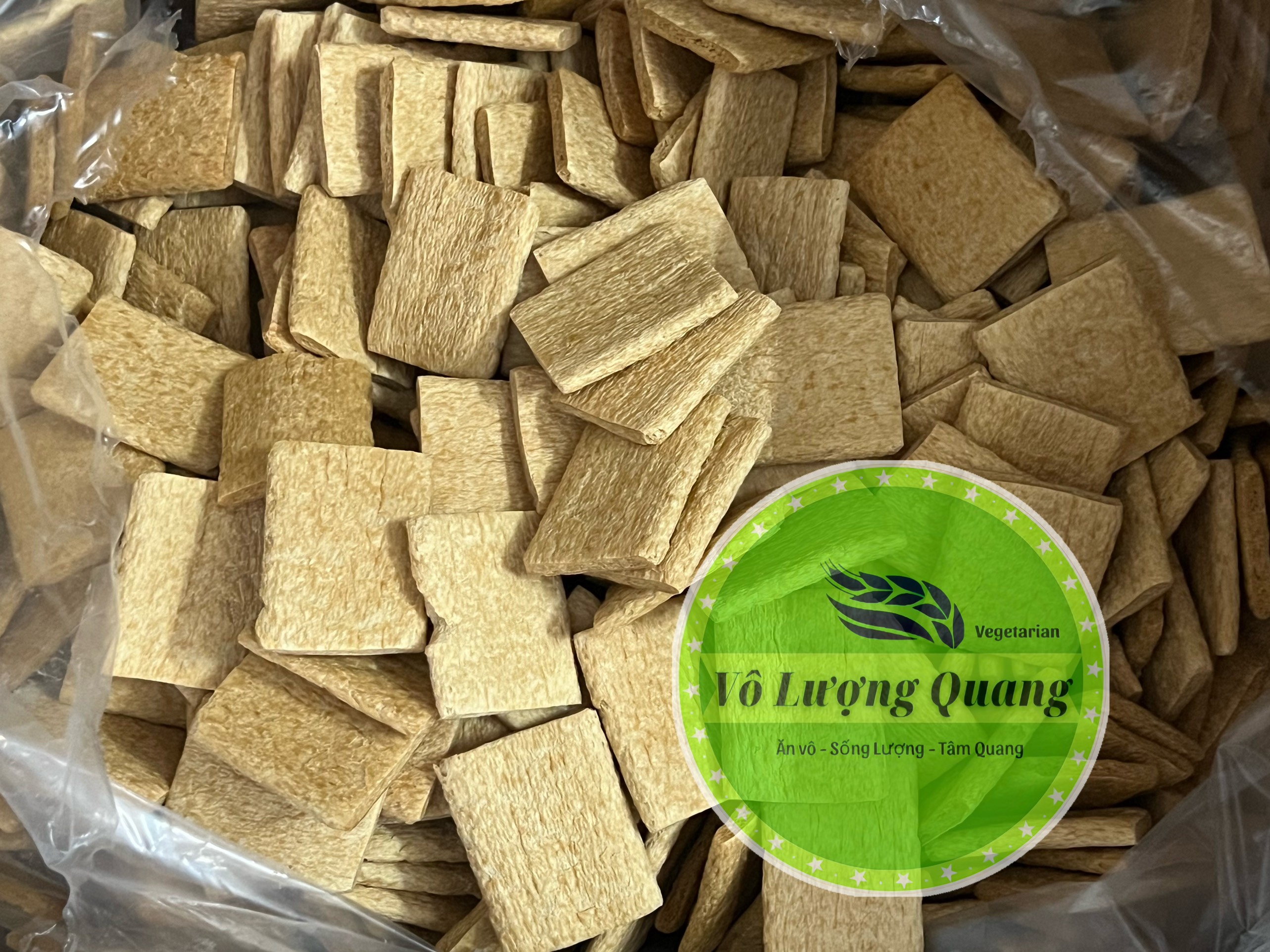 Sườn non chay 100g(Loại mỏng vàng) Cao Cấp Vô Lượng Quang