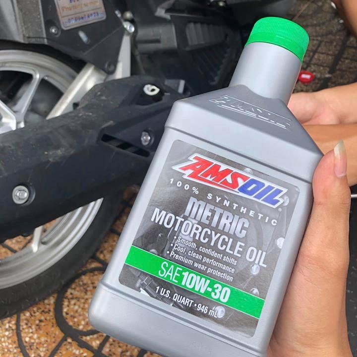 [HCM]Nhớt Amsoil Metric Synthetic 10w30