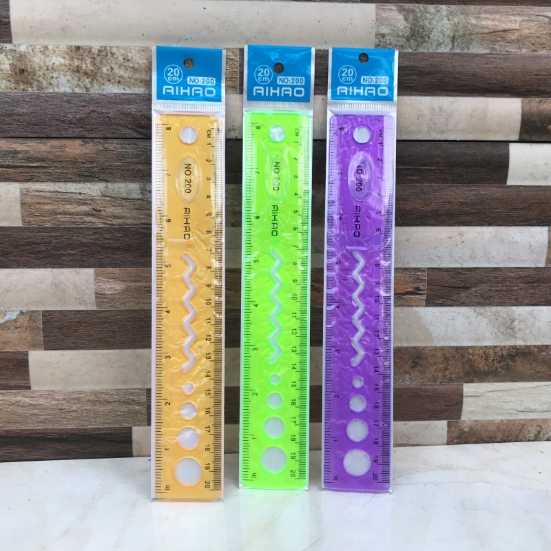 {Kho sỉ HCM} Thước Nhựa Dẻo 20cm-30cm [ VPP Trí Nhân ]