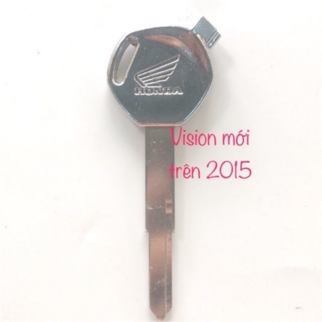 Chìa khoá hợp kim inox xe VISION mới