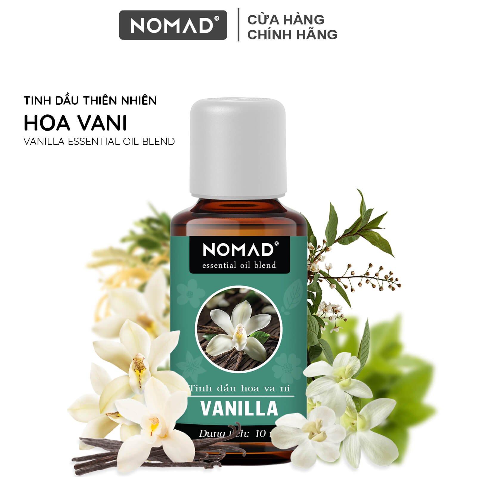 Tinh Dầu Vani Nomad Vanilla Essential Oil Blend