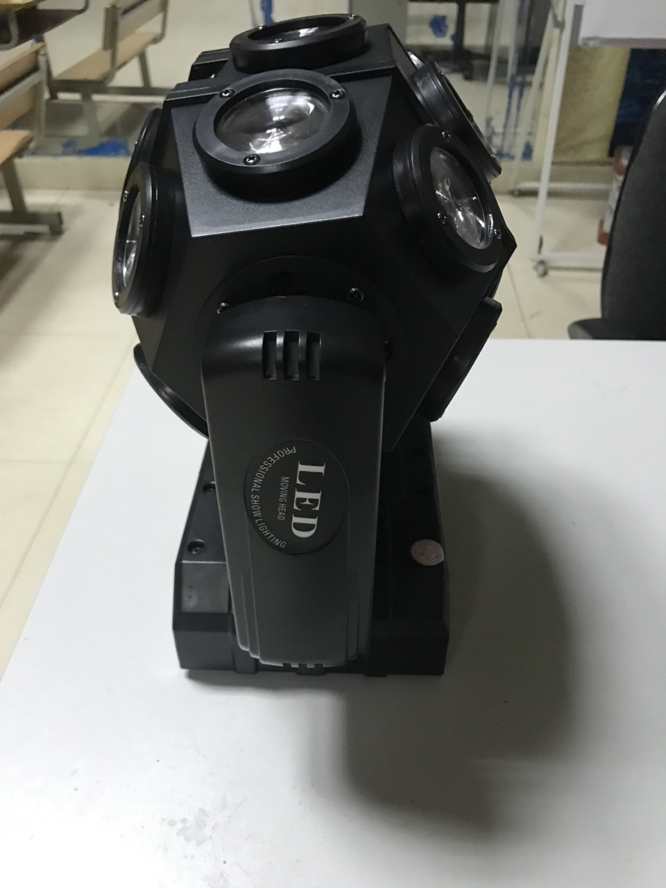 Moving Head Light 1 Head 18 LEDs with Laser