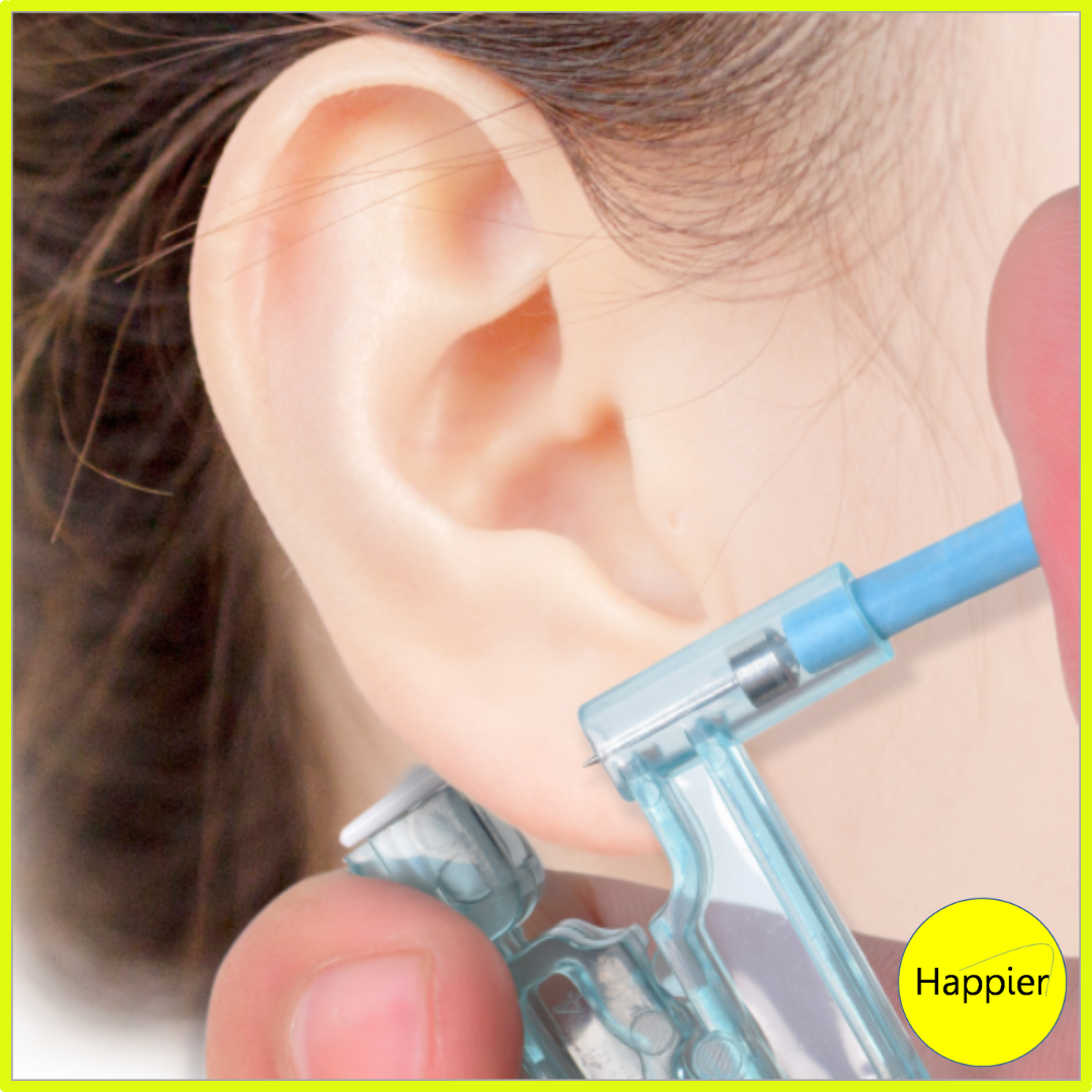 [HCM]Xỏ Lỗ Tai Dùng 1 Lần Cơ Bản - Happier