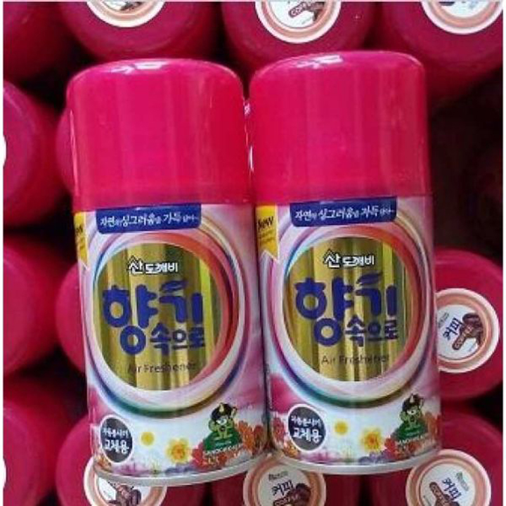 Chai xịt khử mùi cafe trên ô tô
