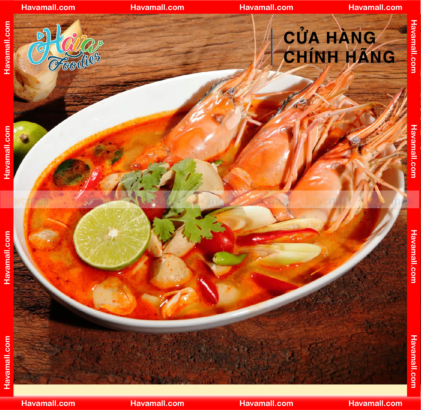 Gia Vị Lẩu Thái Tom Yum Paste Lobo Gói 30gr
