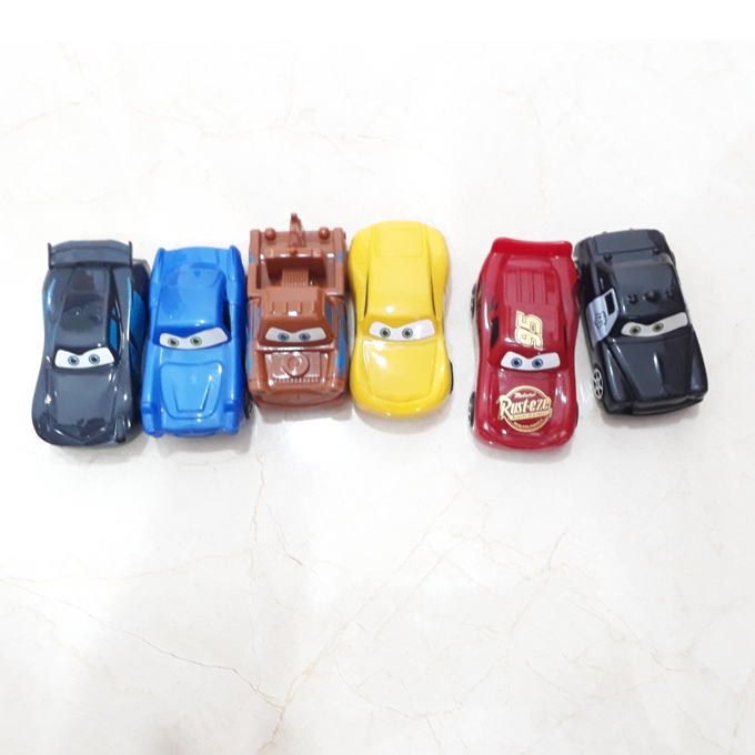 Bộ 6 mô hình Ô tô đồ chơi cho bé
