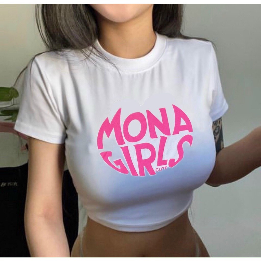 Áo thun croptop Mona Girls A1310