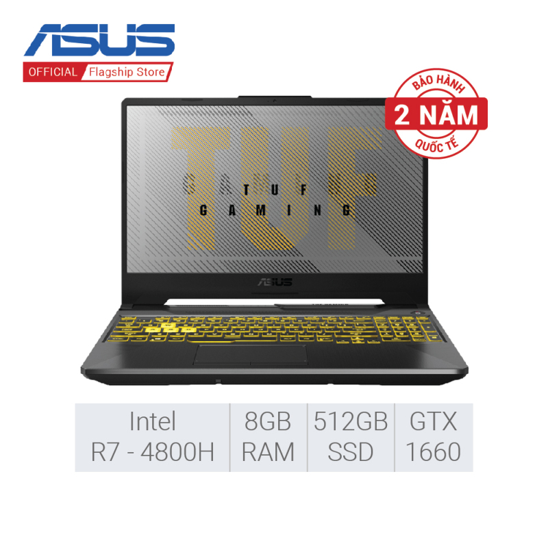 [Trả góp 0%] [SUPER SALE 21.09] Laptop Gaming Asus TUF FA506IU-AL127T (AMD R7-4800H/GTX1660Ti 6G/8GB RAM/512G SSD/15-inch FHD/WIN 10)