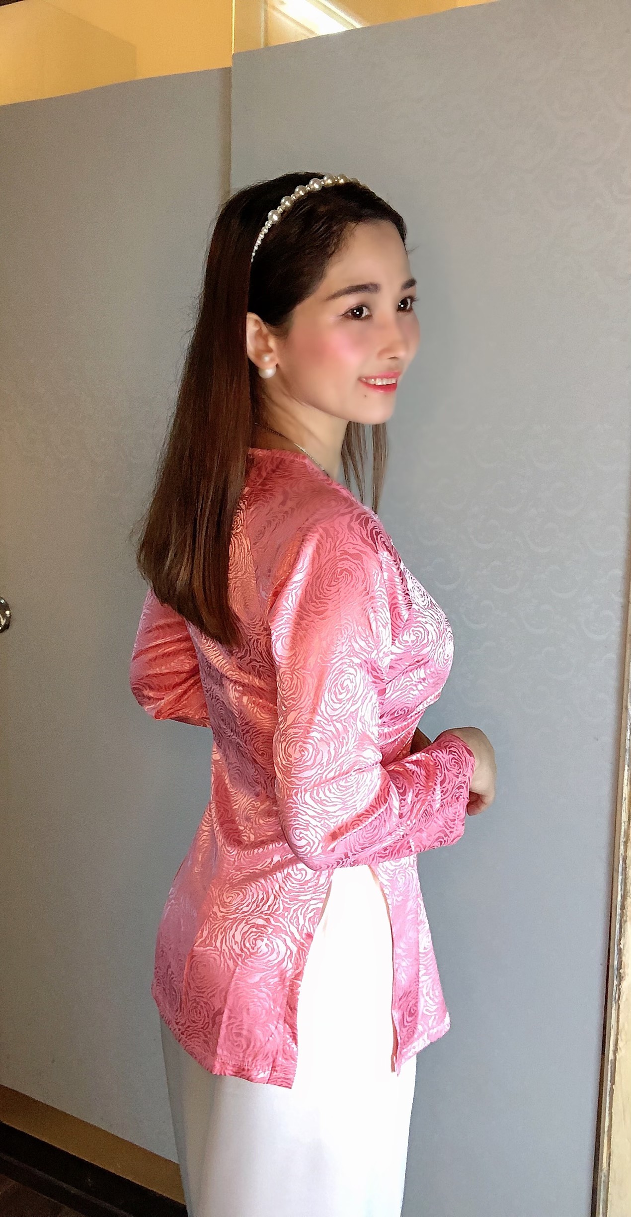 ÁO BÀ BA GẤM ĐÔNG HƯNG ( KÈM QUẦN )