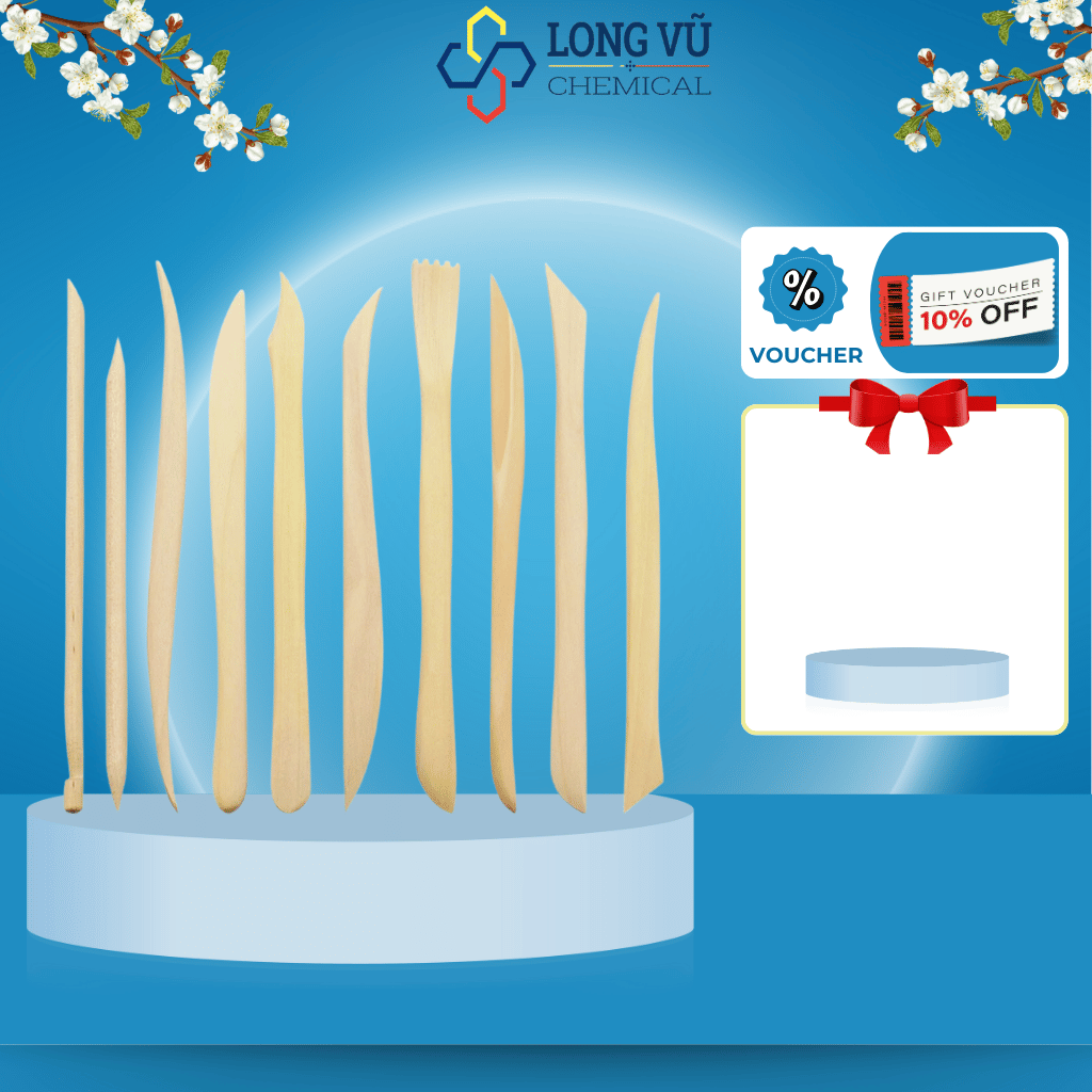 Bộ Dụng Cụ Làm Đất Sét 10 Món, Dụng Cụ Điêu Khắc Đất Sét
