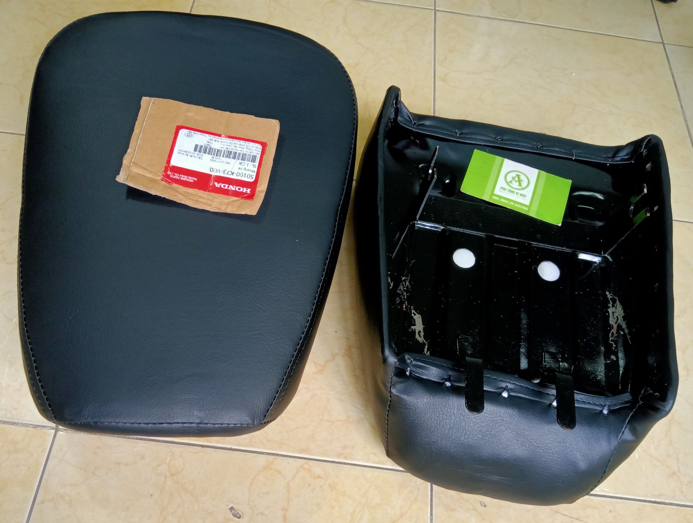 Yên xe ba gác 2 chân hàng cao cấp 2kg