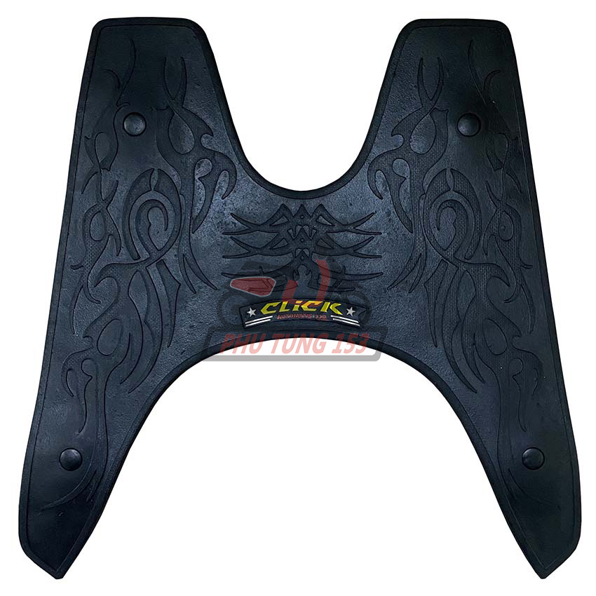 Thảm lót chân Click 110 - Thảm Cao Su Xe Máy - Lót Sàn Xe Tay ga - PHỤ TÙNG 153