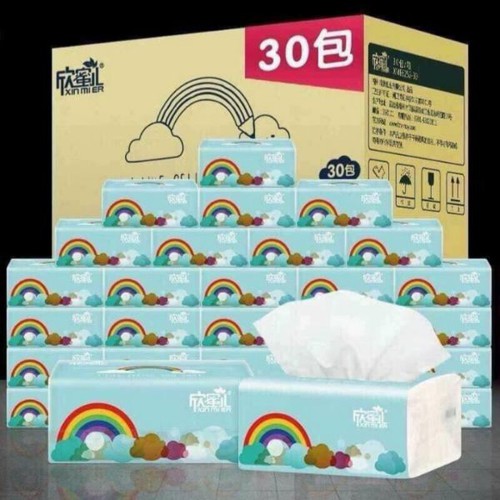1 thùng giấy cầu vồng (30 gói)