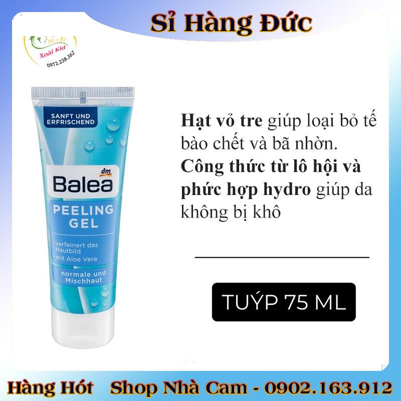 Hàng nội địa Đức Đủ Bill]Tẩy da chết mặt Balea 75ml [Hàng nội địa Đức Đủ Bill]