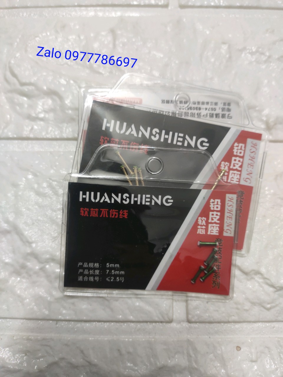thanh quấn chì chạy chuyên câu đài vỉ 5 chiếc