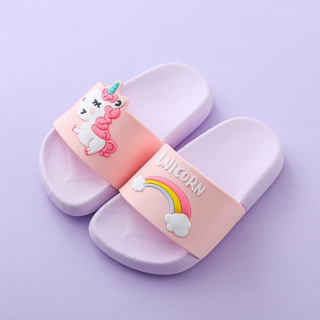 Dép Trẻ Em Mùa Hè Dễ Thương Unicorn 2020