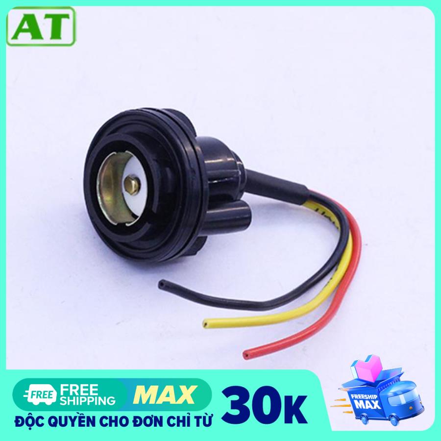 Đui Đèn Phanh Đèn Thắng Ô Tô Xe Hơi 2 Tóc Chân Cài Thẳng 180 Độ