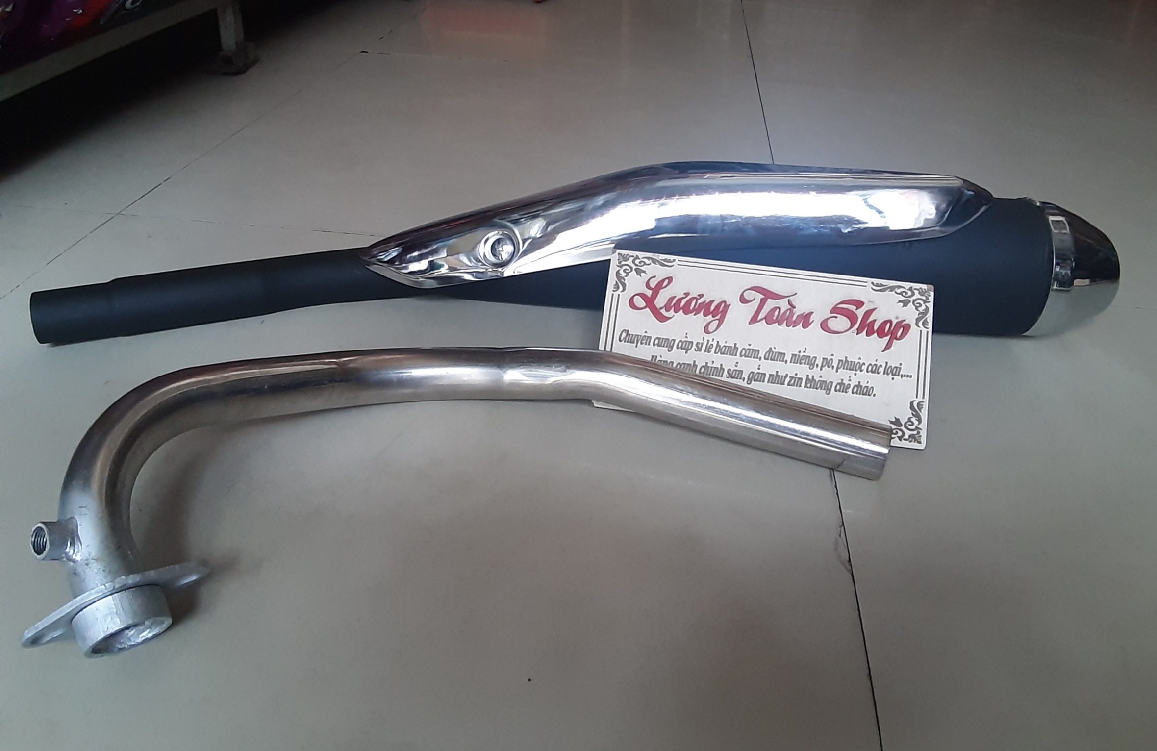 Pô RAIDER SATRIA móc sẵn full cổ như hình